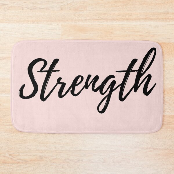 Item preview, Strength - Pink Background Positive Affirmation designed and sold by ActionFocus.