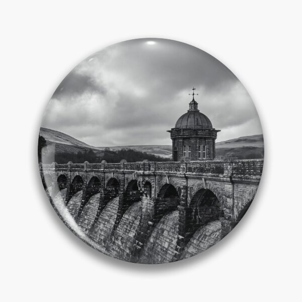 Item preview, Craig Goch Dam Elan Valley Monochrome designed and sold by MaclarenPhoto.