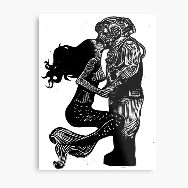 My Underwater Love Metal Print