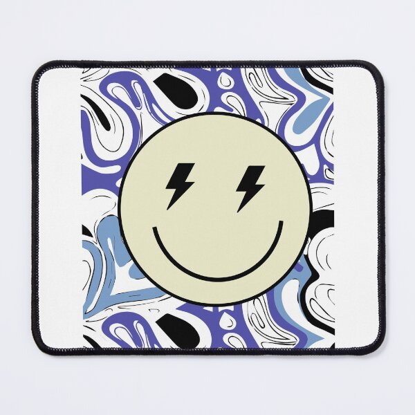Item preview, Pink Lightning Bolt Smiley Face stickers designed and sold by Pop-clothes.