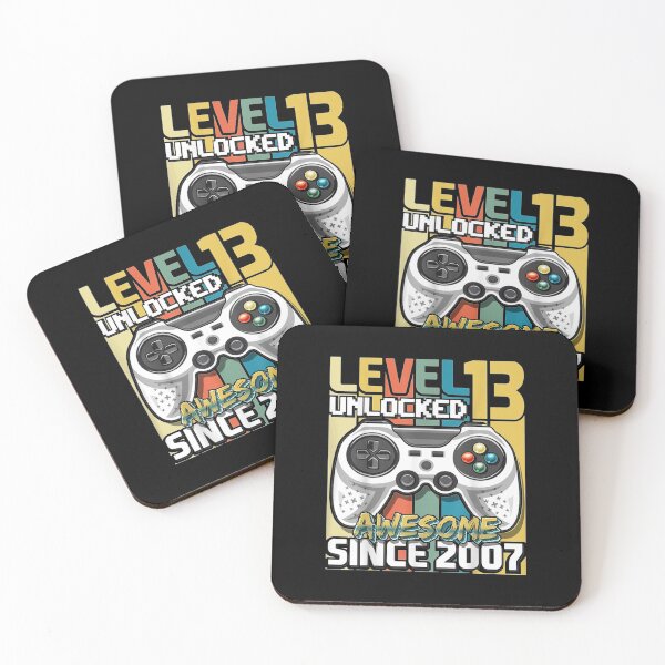 Item preview, Level 13 Unlocked Awesome 2007 Video Game 13th Birthday Gifts| Perfect Gift designed and sold by manyreaca.
