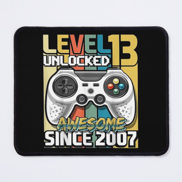 Item preview, Level 13 Unlocked Awesome 2007 Video Game 13th Birthday Gifts| Perfect Gift designed and sold by manyreaca.