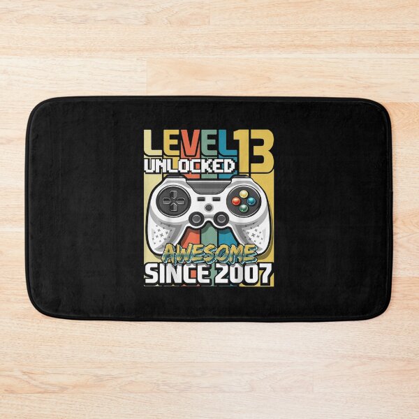Item preview, Level 13 Unlocked Awesome 2007 Video Game 13th Birthday Gifts| Perfect Gift designed and sold by manyreaca.