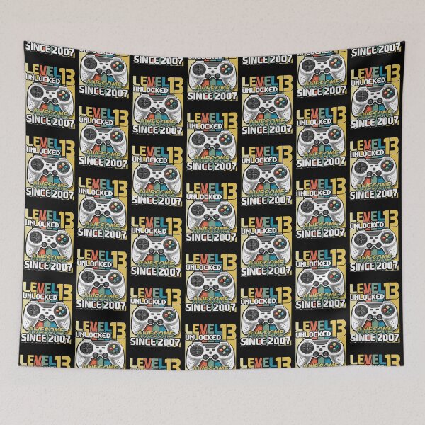 Item preview, Level 13 Unlocked Awesome 2007 Video Game 13th Birthday Gifts| Perfect Gift designed and sold by manyreaca.