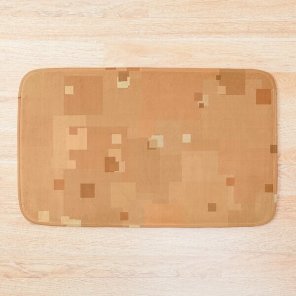 Item preview, Peach Cobbler Square Pixel Color Accent designed and sold by SaraValor.