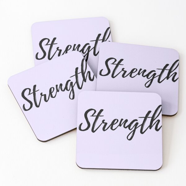 Item preview, Strength - Purple Background Positive Affirmation designed and sold by ActionFocus.