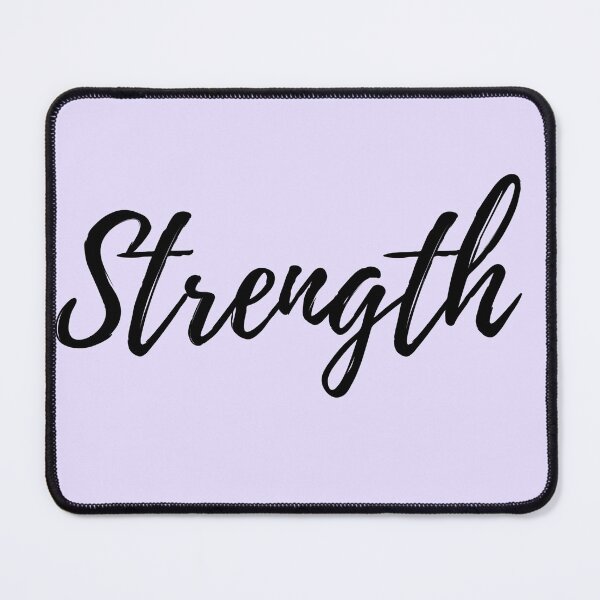 Item preview, Strength - Purple Background Positive Affirmation designed and sold by ActionFocus.
