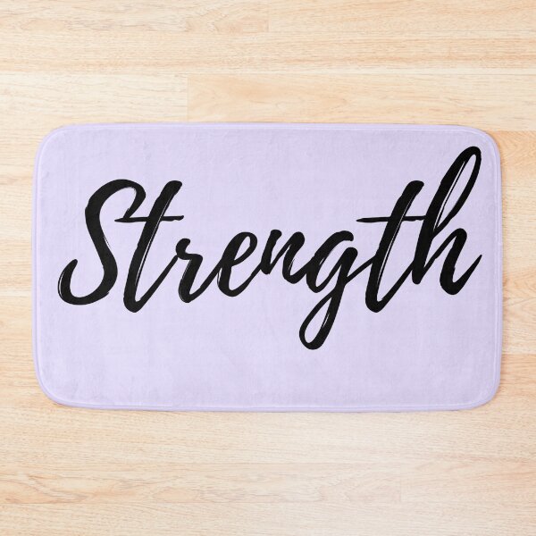 Item preview, Strength - Purple Background Positive Affirmation designed and sold by ActionFocus.