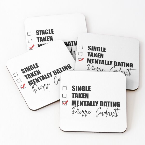 Item preview, Mentally Dating Pierre Cadault designed and sold by Bend-The-Trendd.
