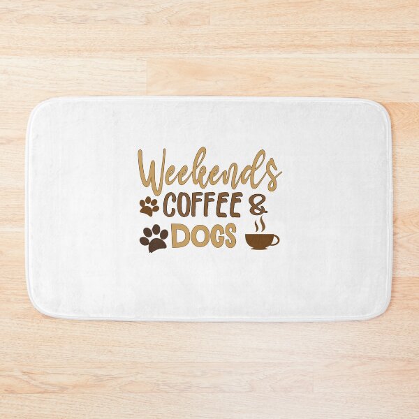 Item preview, Copy of funny dogs, weekends coffee and dogs, T-shirt for dog parents, new dog gift, coffee and dogs T-shirt designed and sold by STORHAMIDO.