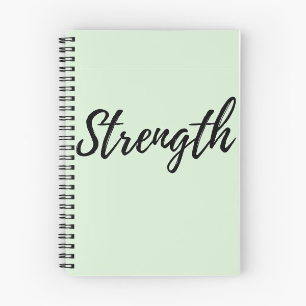 Item preview, Strength the word - Green Background Positive Affirmation Motivation designed and sold by ActionFocus.