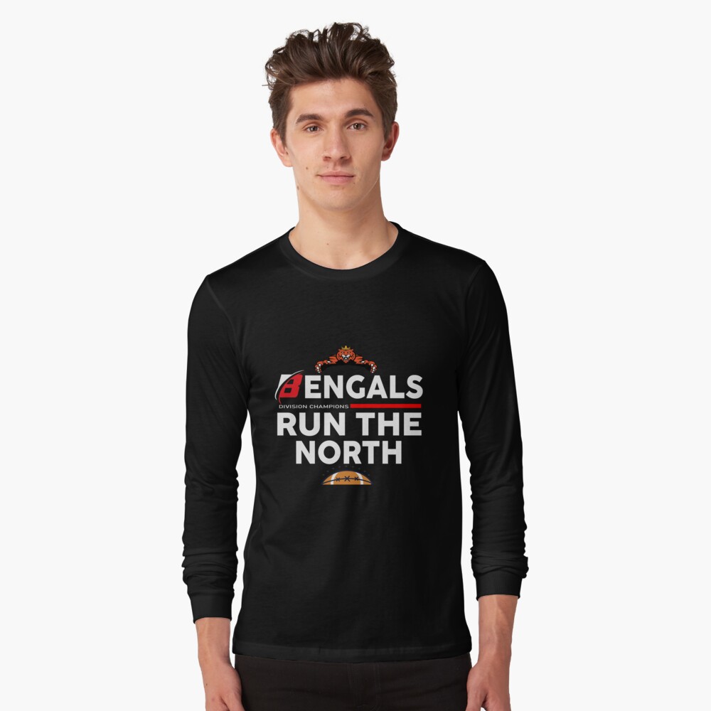 Unique Stylistic Tee Bengals Run The North T-Shirt Sport Grey XL