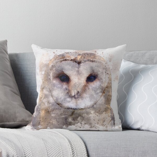 Item preview, Barn Owl in Watercolor designed and sold by Susan Maxwell Schmidt.