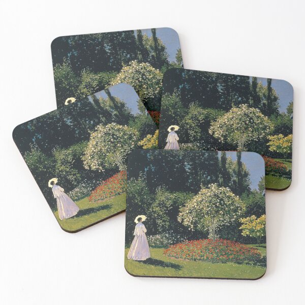 Item preview, Woman in the Garden HD, by Claude Monet designed and sold by GreatSelection.