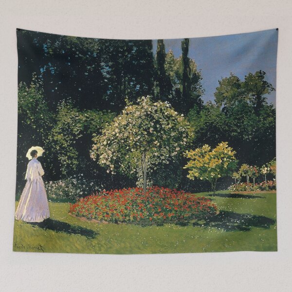 Item preview, Woman in the Garden HD, by Claude Monet designed and sold by GreatSelection.
