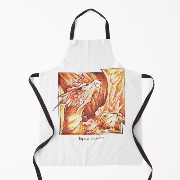 Item preview, Dice Dragons: Topaz Dragon D10 designed and sold by MadArtParadise.