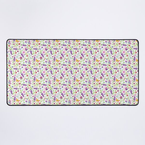 Item preview, Flowers and butterflies pattern designed and sold by Georgia Zervos.