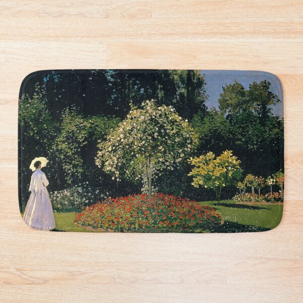 Item preview, Woman in the Garden HD, by Claude Monet designed and sold by GreatSelection.