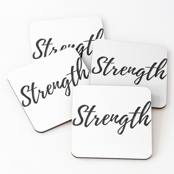 Item preview, Strength - Set Your Intentions - Word of the Year List designed and sold by ActionFocus.