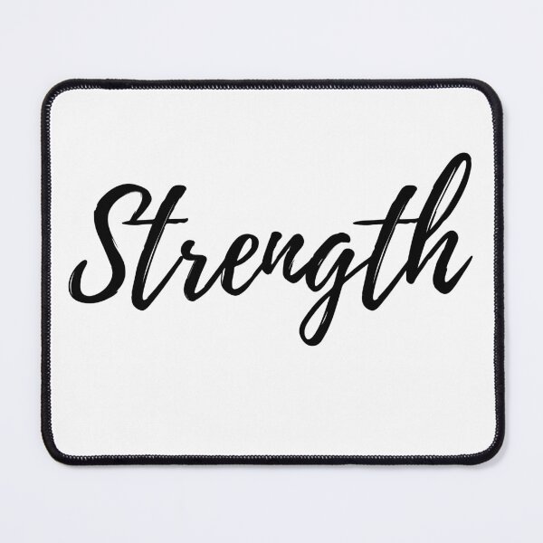 Item preview, Strength - Set Your Intentions - Word of the Year List designed and sold by ActionFocus.