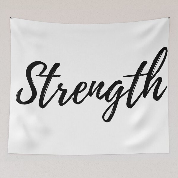 Item preview, Strength - Set Your Intentions - Word of the Year List designed and sold by ActionFocus.