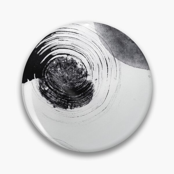 Item preview, ink explorations (204) - abstract black india ink painting designed and sold by expl-rations.