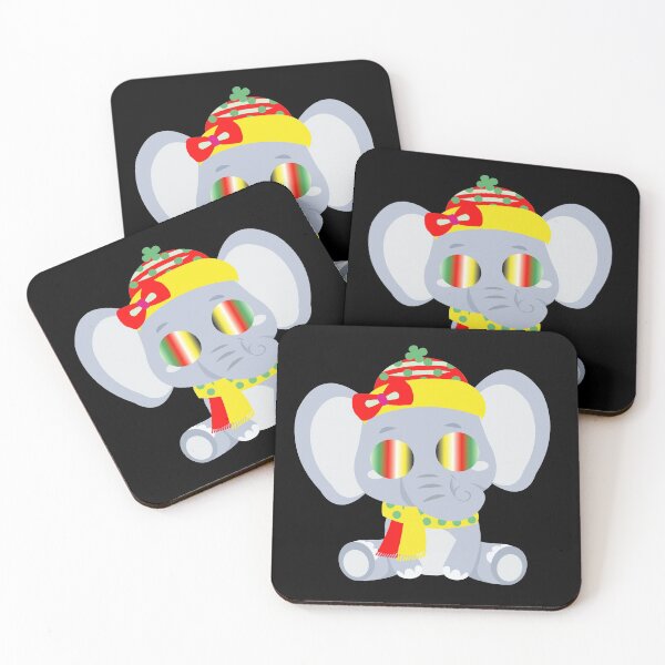 Item preview, Baby Elephant Wears Glasses, Beautiful  designed and sold by YARA TS.