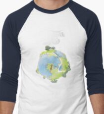 Yes - Fragile Men's Baseball ¾ T-Shirt