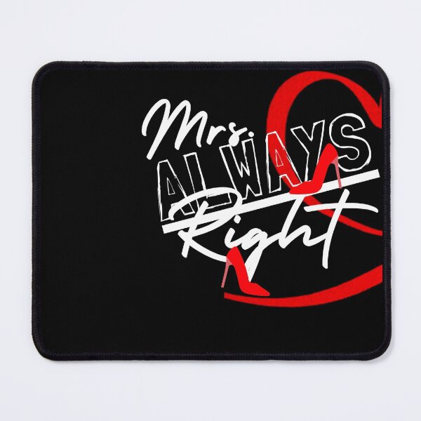 Item preview, Mrs. right funny valentine 2022 gift for her designed and sold by reka88.