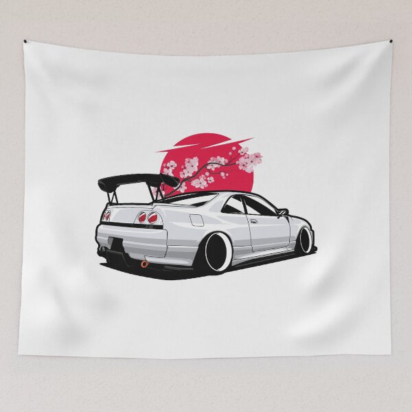 Item preview, White Skyline GTR R33 designed and sold by KaroCars.