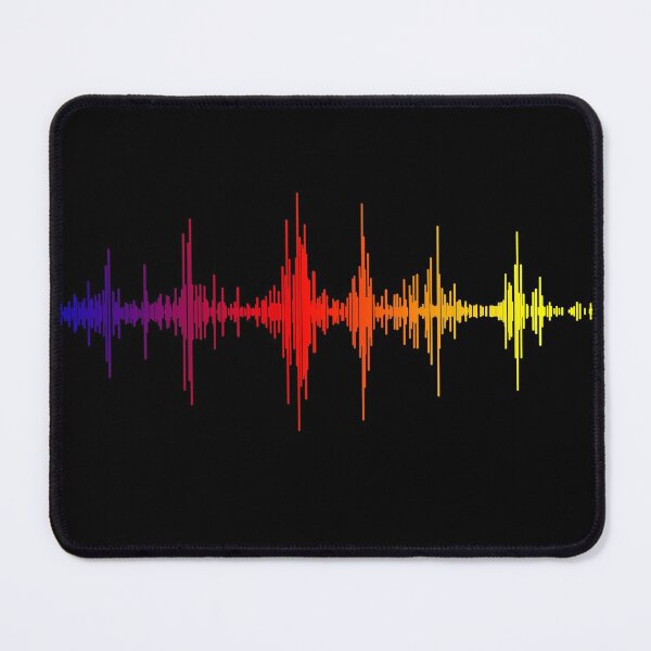 Item preview, soundwave, raimbow, multicolor, music, designed and sold by Collagedream.