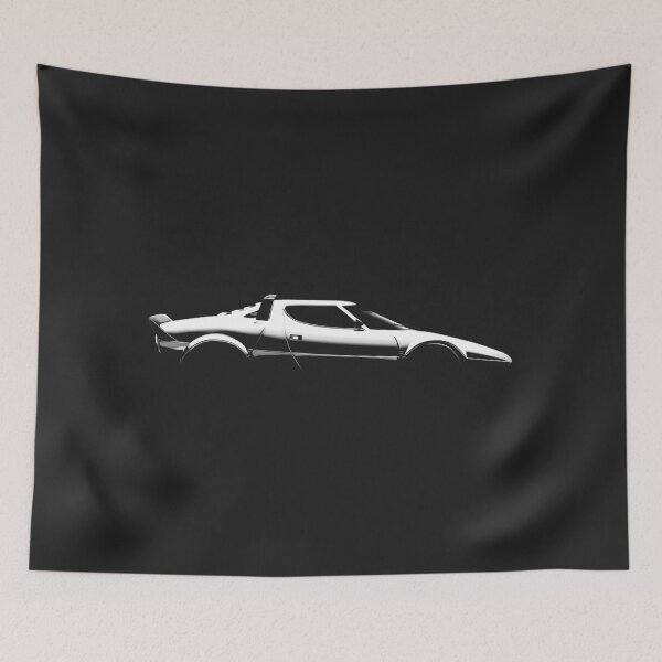 Item preview, Italian Mid-Engine Rally Bred Sports Car Silhouette designed and sold by ApexFibers.