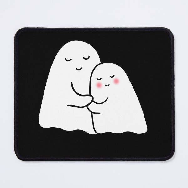 Item preview, kawaii ghost love designed and sold by Collagedream.