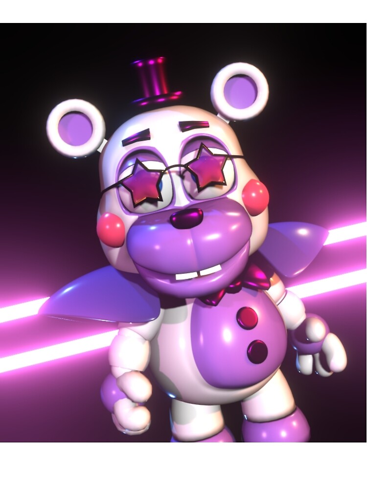 Five Nights At Freddy's Security Breach - HELPY Art Board Print