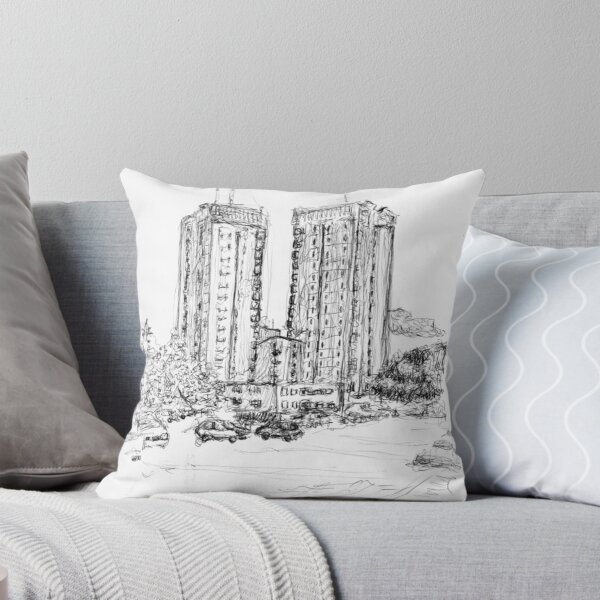 Aperçu de l'œuvre NYC Skyscrapers Essential T-Shirt andrea palermo peintre italien créée et vendue par andreap73.