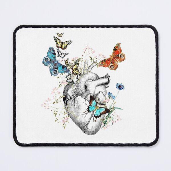 Item preview, Spring floral Human heart, heart illustrations, heard flower, floral designed and sold by Collagedream.
