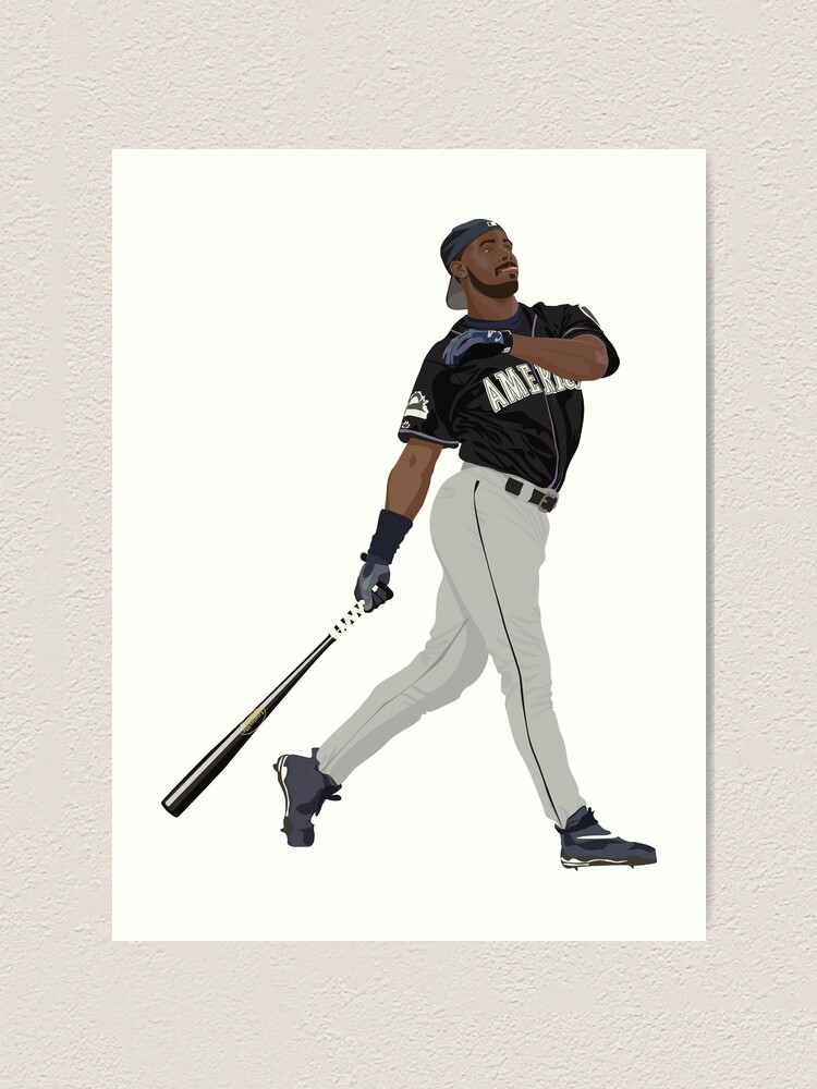 Ken Griffey Jr. Print Art Print by peteschwadel