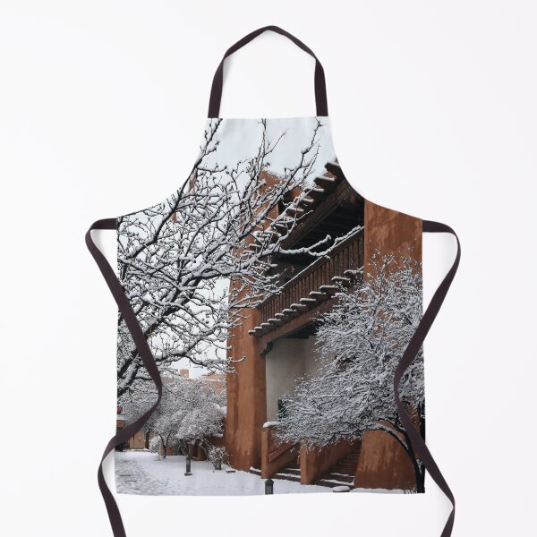Item preview, Snowy streets in Santa Fe designed and sold by zumi.