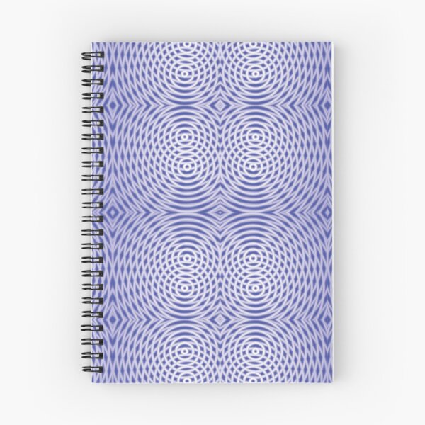 Item preview, Blue Rings Pattern designed and sold by xorbah.