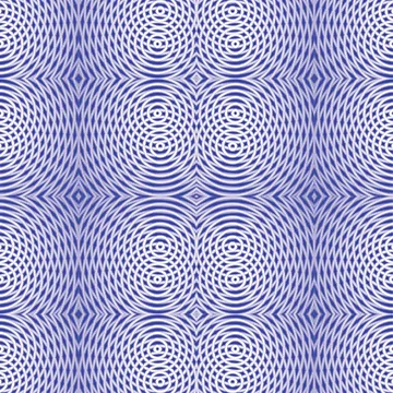 Artwork thumbnail, Blue Rings Pattern by xorbah