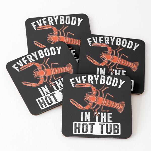 Item preview, Everybody in the hot tub! Lobster designed and sold by themkat.