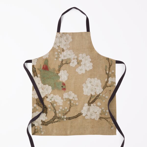 Item preview, Parrot and insect among pear blossoms by Huang Jucai designed and sold by ReimagineStore.