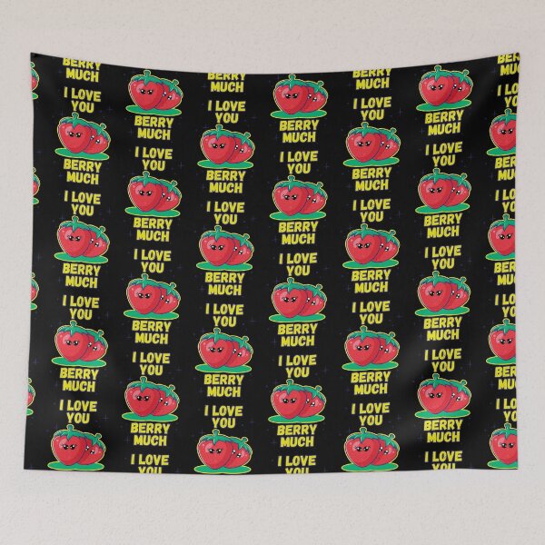 Item preview, I Love You Berry Much designed and sold by stickmeok.