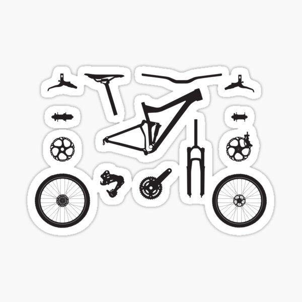 Item preview, Mountain Bike Parts - MTB Gear designed and sold by teedad.