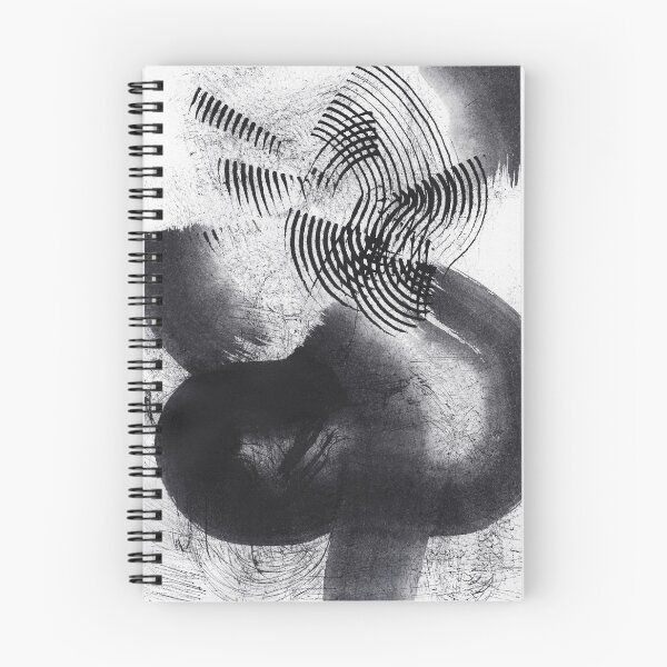 Item preview, ink explorations (205) - abstract black india ink painting designed and sold by expl-rations.