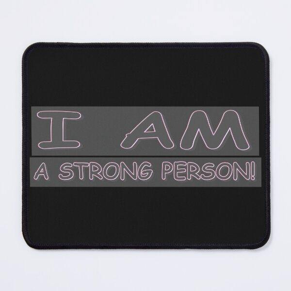 Item preview, Cute Expression Design STRONG PERSON" Buy Now designed and sold by Health And Fitness Posts e-Store.