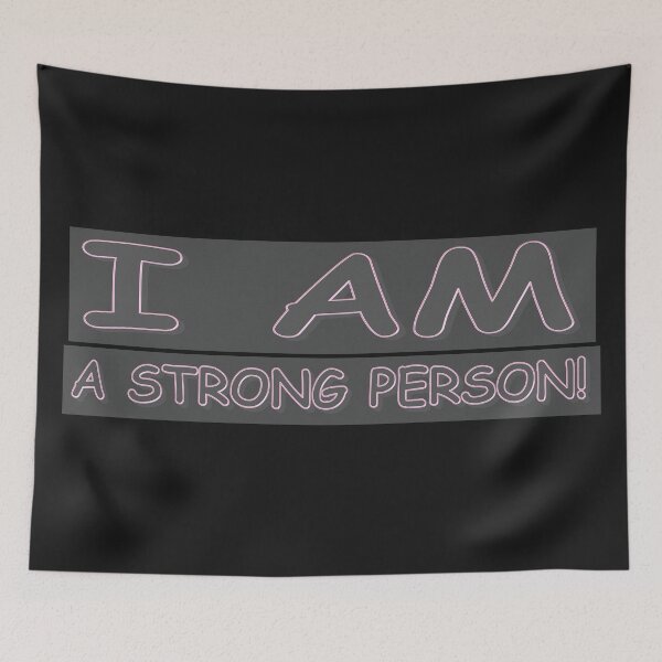 Item preview, Cute Expression Design STRONG PERSON" Buy Now designed and sold by Health And Fitness Posts e-Store.