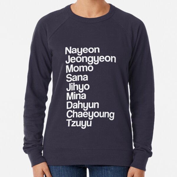 Kpop TWICE Hoodie Sweatershirt Nayeon Momo Pullover Long Sleeve Unisex Sweater 