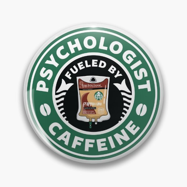 Item preview, Psychologist Fueled By Caffeine designed and sold by spacedowl.
