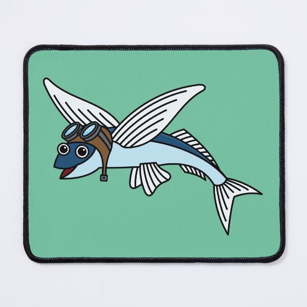 Item preview, Flying Fish - Pun - Wordplay designed and sold by ambertanderes.